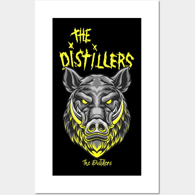 The Distillers Beat Your Heart Out Wall Art by NEW ANGGARA